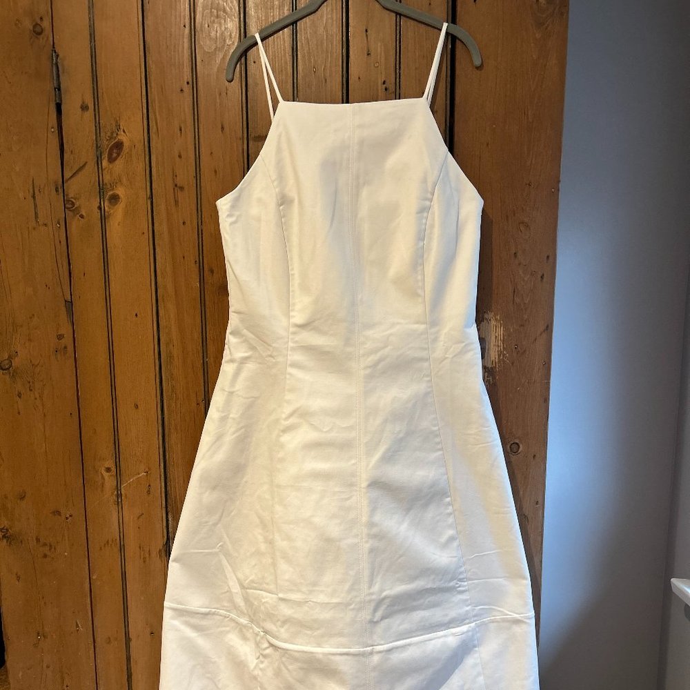White Mid Summer Everlane Dress